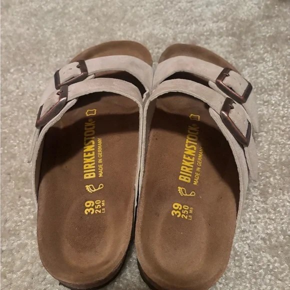 Birkenstock Beige Double Strap Sandals - Picture 2 of 4